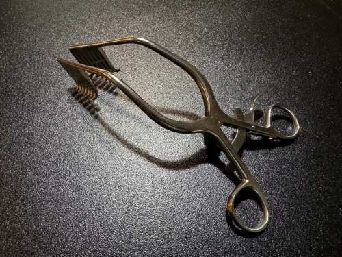 Back photo of Jarit 290-125 Miskimon Cerebellar Retractor, Sharp, 7.75"