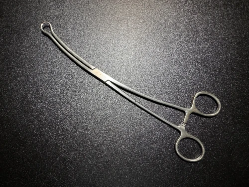 Handle photo of V. Mueller GL900 Skene Uterine Tenaculum Forceps, CVD, 9.5"