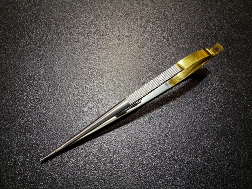 Photo of Symmetry 32-444 Castroviejo Needle Holder, STR, TC, 7"