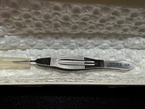 Photo of Storz E1797 Castroviejo Suturing Forceps 0.3mm (New)