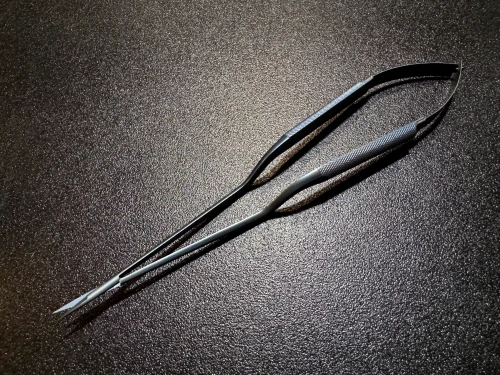 Photo of Symmetry 80-1744 Titanium Bayonet Verity Scissors, STR, 9.5"