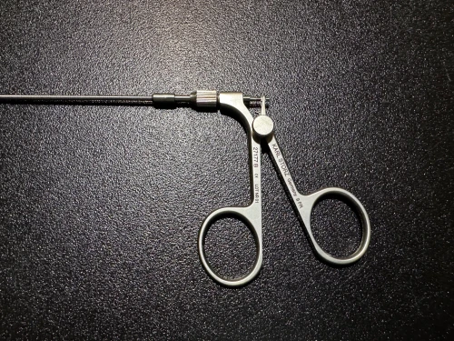 Handle photo of Storz 27177B Flexible Cysto Biopsy Forceps, 9 Fr, 40 cm