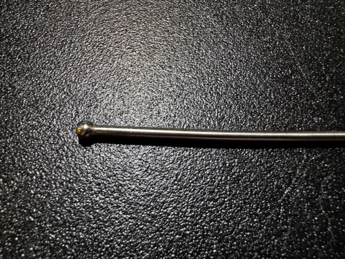 Tip photo of Aesculap FB155R Schmid Vessel Irrigation Cannula, 5mm Tip, 6"