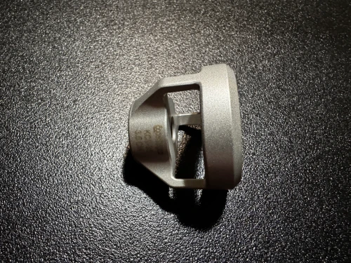Side photo of Cooper Surgical KCS-35 Stainless Steel Koh Cup 3.5cm (New)