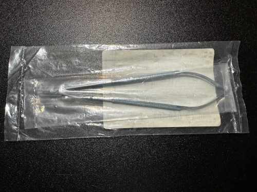 Photo of Symmetry 55-2526 Titanium Jacobson Micro Needle Holder, STR, 8.5" (New)