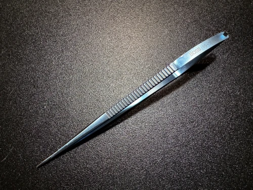 Photo of BOSS 65-5161T Titanium Streamline Micro Needle Holder, 8.5"