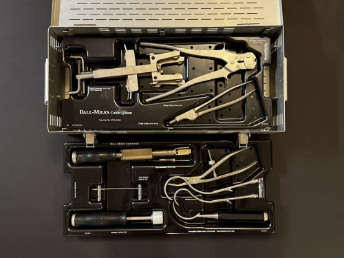 Open photo of Stryker Howmedica 6704-9-900 Dall-Miles Cable Grip Set