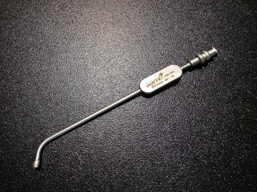 Photo of Jarit 440-394 Von Eicken Sinus Suction Cannula, CVD Short, 3mm