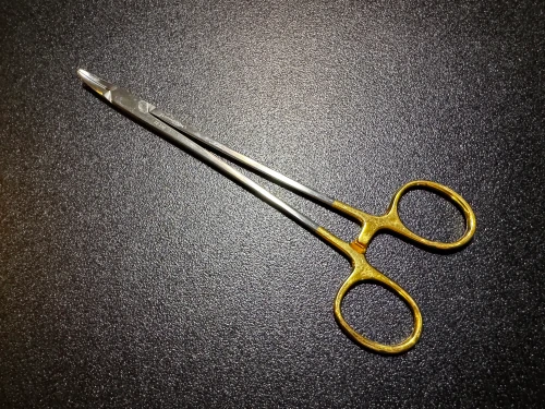 Handle photo of Symmetry 32-230 Halsey Needle Holder, TC, CVD, 8"