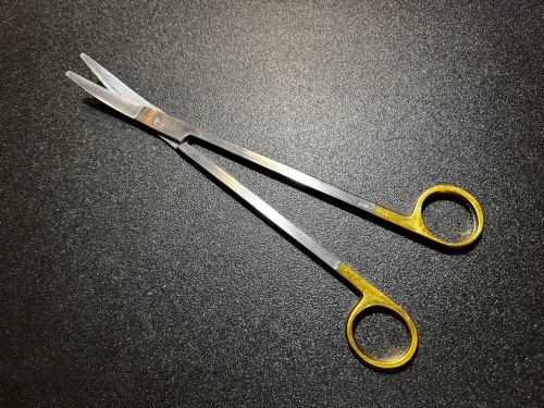 Handle photo of Symmetry 32-892 Zep Parametrium Scissors, TV, CVD, 10.5"