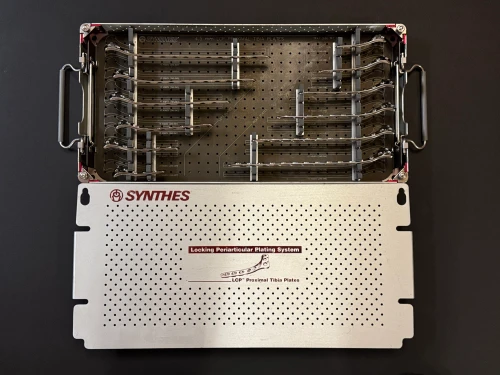 Photo of Synthes 105.222 4.5mm Locking LCP Proximal Tibia Plate Set