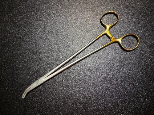 Photo of W. Lorenz 51-6862 Needle Holder, TC, Jaws CVD Right, 8"
