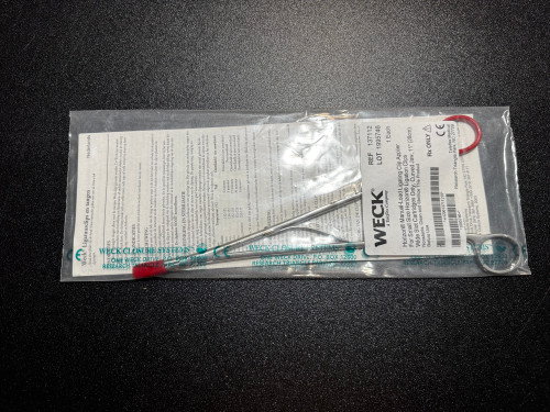 Photo of Weck 137112 Horizon Ligating Clip Applier, Small/Wide, CVD, 11" (New)