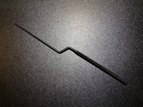 Handle photo of Medtronic 9560648 METRx Bayoneted Penfield Dissector #2 Pull