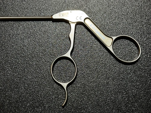 Handle photo of Stryker Conquest 300-034-800 Arthroscopic Backbiter Punch, 3.4mm