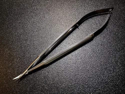 Photo of Symmetry 78-0515 Micro Adventitia Scissors, CVD, 7"