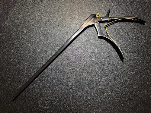 1mm photo of Ruggles RD4119XDT Detachable Diamond Micro Kerrison Rongeur Set, 11"