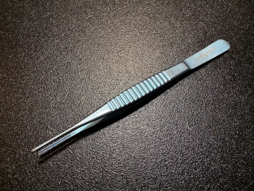 Photo of Symmetry 55-2007T Titanium DeBakey Vascular Forceps, 2mm, 6"