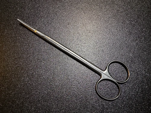 Handle photo of Symmetry 224.33.68 Ceramic Coated Metzenbaum Scissors, TC, CVD, 7"