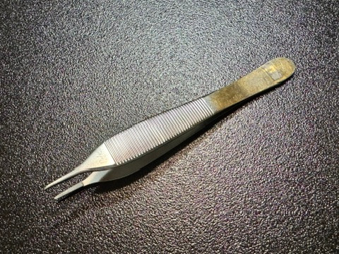 Photo of Snowden-Pencer 32-0500 Diamond-Points Adson Forceps, 4.75"