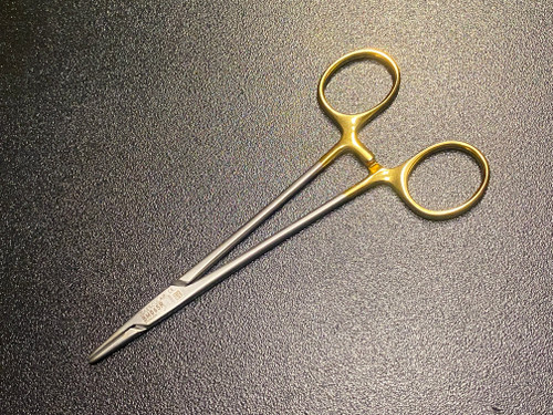 Aesculap BM065R Mayo-Hegar Durogrip TC Needle Holder, 6"
