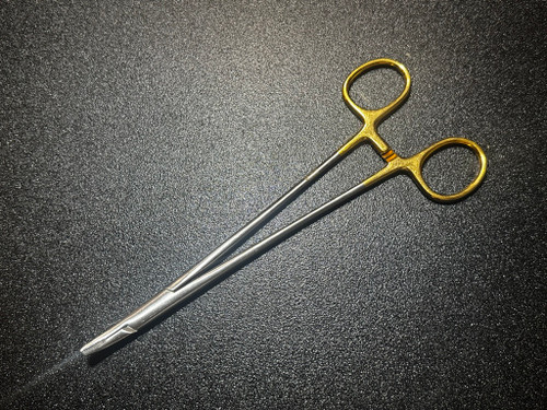 Photo of V. Mueller SU16122 Heaney Needle Holder, TC Inserts, 8"