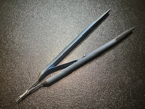 Photo of Codman 80-6006 E-Series Titanium Needle Holder, CVD, 6"