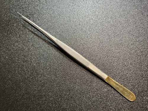 Handle photo of Snowden-Pencer 32-0572 Diamond Points Gerald Forceps, 9" Handle photo of Snowden-Pencer 32-0572 Diamond Points Gerald Forceps, 9"