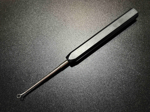 Photo of Life Instruments 711-1503-1 Long Handle Cone Ring Spinal Curette, ANG, #3