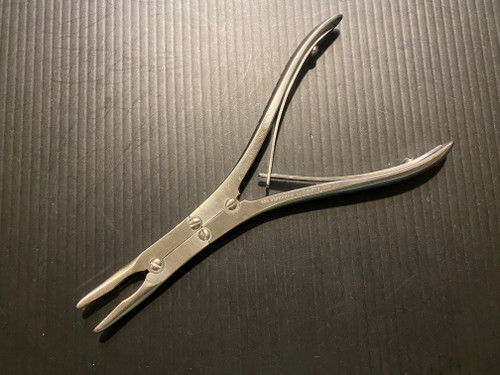 KMedic 47-562 Kleinert-Kutz Synovectomy Rongeur, CVD, 6 1/8