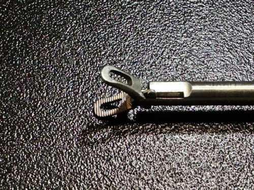 Jaw photo of Jarit 600-400 Laparoscopic Cholangiogram Clamp Jaw photo of Jarit 600-400 Laparoscopic Cholangiogram Clamp