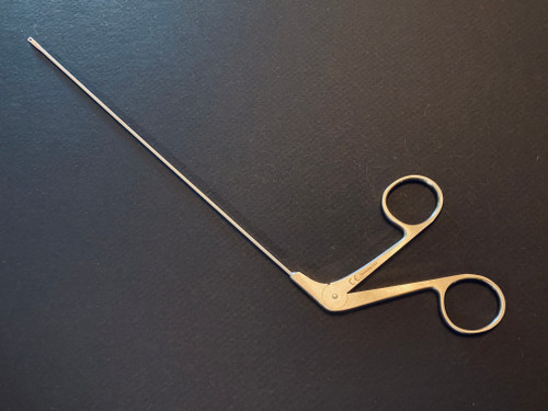 Scanlan 4004-250 Micro Ring Forceps, Diamond Tips, 1mm, 7 ⅛