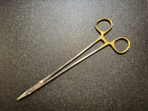 Photo of Jarit 121-132 Crile-Wood Needle Holder, Carb-Bite, 8"