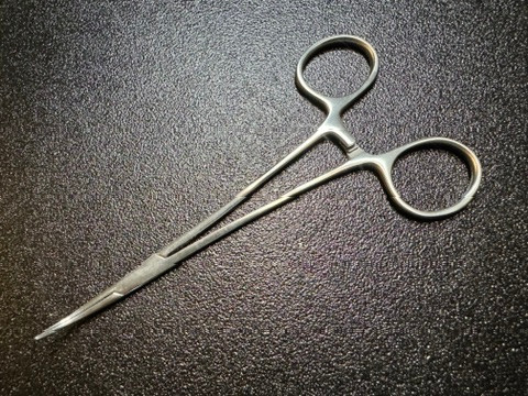 Photo of V. Mueller CH8610 Delicate Jacobson Mosquito Forceps, CVD, 5"