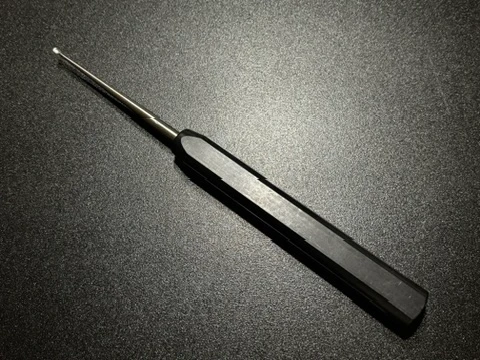 Handle photo of Life Instruments 710-1502-0 Long Handle Spinal Curette, STR, #2, 15"