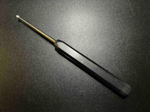 Handle photo of Life Instruments 710-1504-0 Long Handle Spinal Curette, STR, #4, 15"