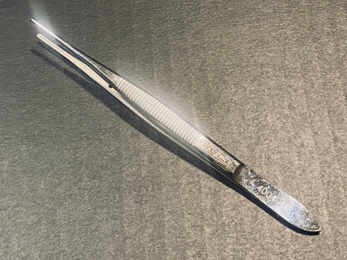 Scanlan 4004-250 Micro Ring Forceps, Diamond Tips, 1mm, 7 ⅛