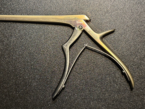 Handle photo of Redmond RB5963 Ultra-Coat Micro Kerrison Rongeur, 3mm, 40° Up, 9"