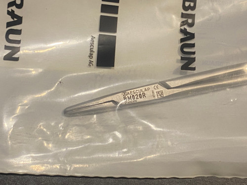 Aesculap BM026R Durogrip TC Fine Needle Holder, 7 7/8