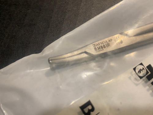 Aesculap BM026R Durogrip TC Fine Needle Holder, 7 7/8