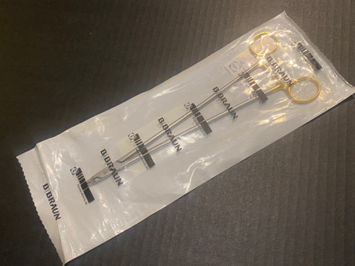 Aesculap BM046R Durogrip TC Ryder Needle Holder, 7.75