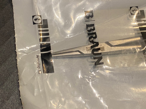 Aesculap BM026R Durogrip TC Fine Needle Holder, 7 7/8