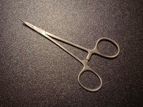 Handle photo of V. Mueller SU2702 Halsted Mosquito Forceps, CVD, 5"