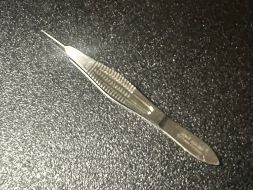Handle photo of Jarit 355-159 Castroviejo Suture Tying Forceps, 0.12mm Teeth