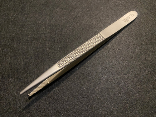 Photo of Aesculap BD693R Bonney Tissue Forceps, 1 X 2 Teeth (New)
