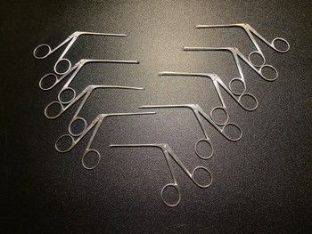 Storz N1705 Ear Forceps and Scissors Set