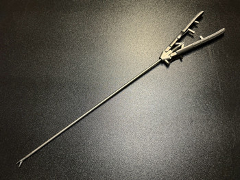 Storz 26173KAF Laparoscopic Macro Needle Holder, STR, TC, 5mm X 33cm