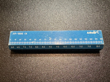 Arthrex AR-1886 Graft Sizing Block 4.5mm - 12mm