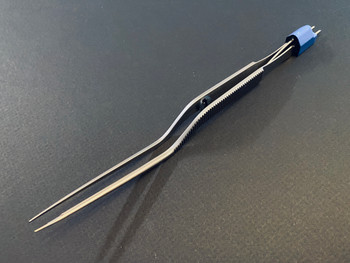 Codman 80-2905 Titanium Bayonet Bipolar Irrigating Forceps, STR