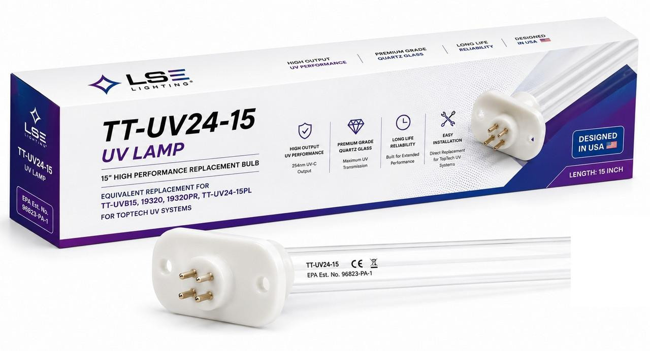 TT-UV24-15 Equivalent UV Lamp for TT-UVB15 19320 UVC